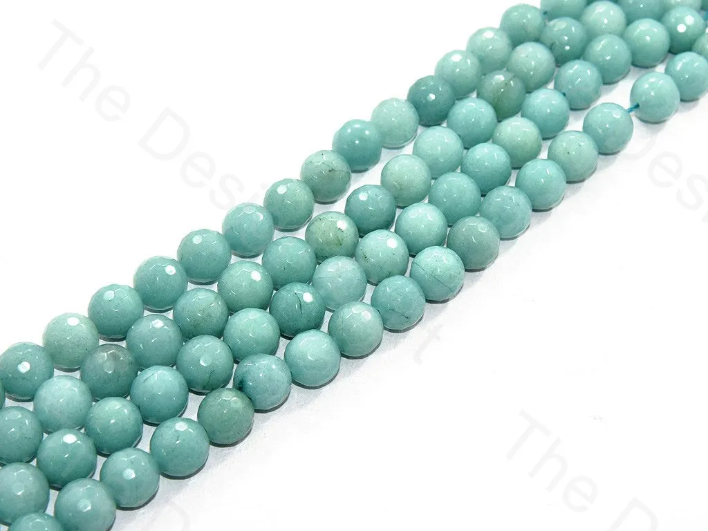 12 mm Sea Green Jade Quartz Semi Precious Stones