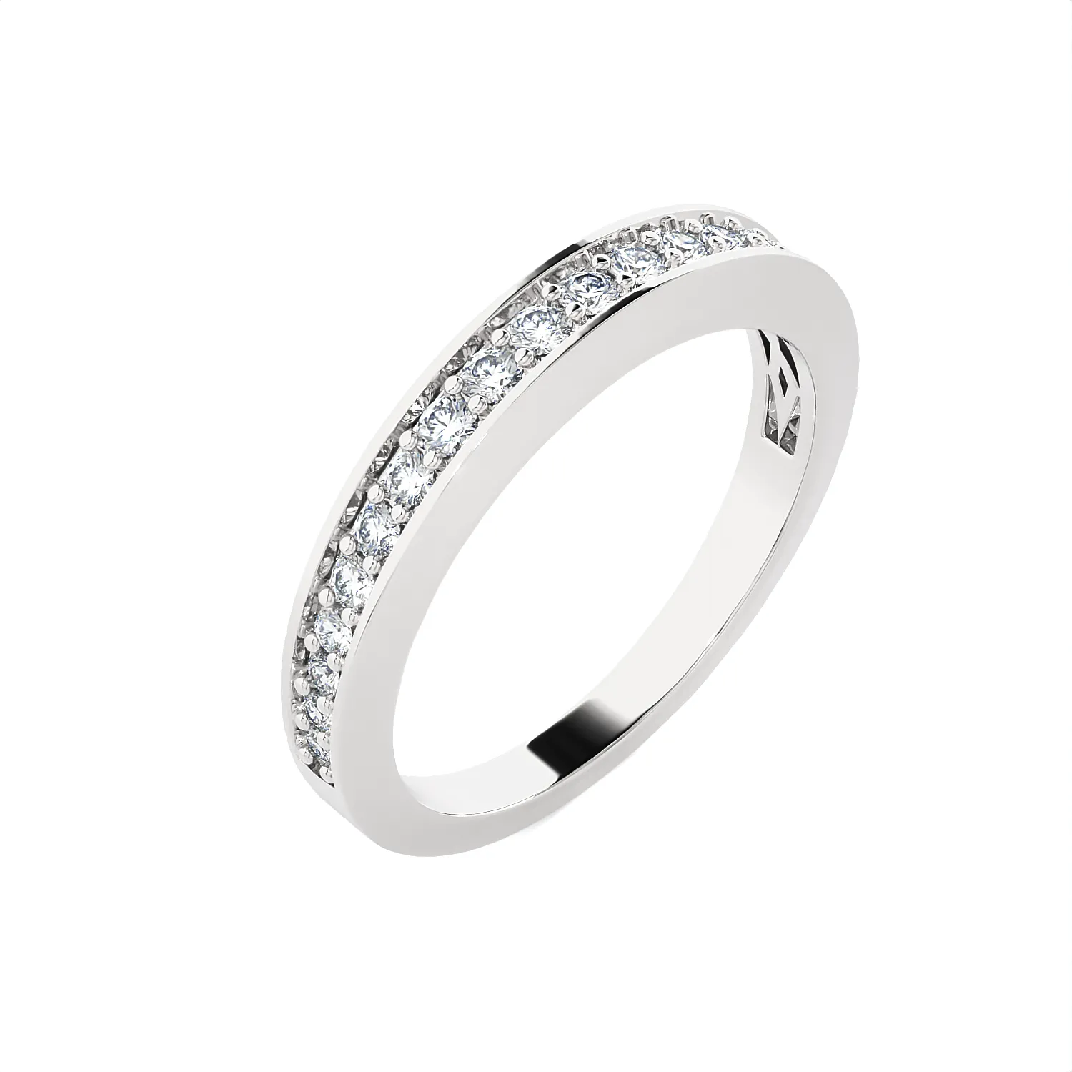 1/3 ctw Round Lab Grown Diamond Anniversary Ring