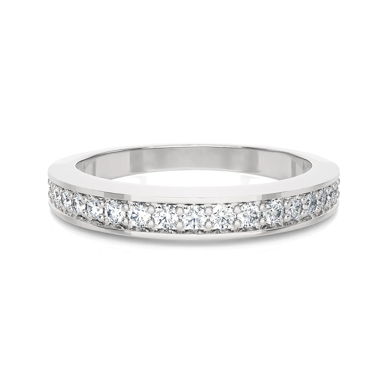 1/3 ctw Round Lab Grown Diamond Anniversary Ring