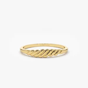 14k Gold Pluto Ring