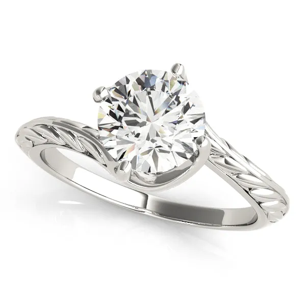 14K Vintage Engagement Ring Solitaire