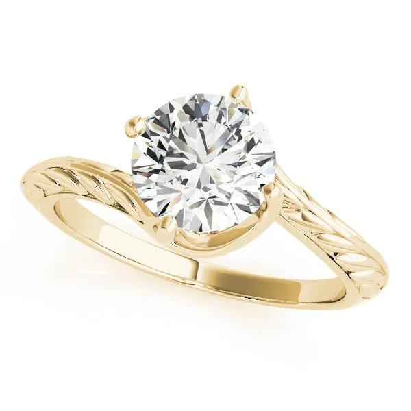 14K Vintage Engagement Ring Solitaire