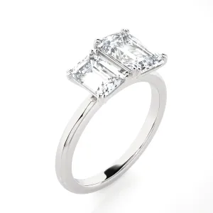 2 5/8 ctw Emerald-Cut Lab Grown Diamond Ring