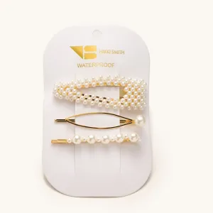 3 Pack Pearl Hair Pins