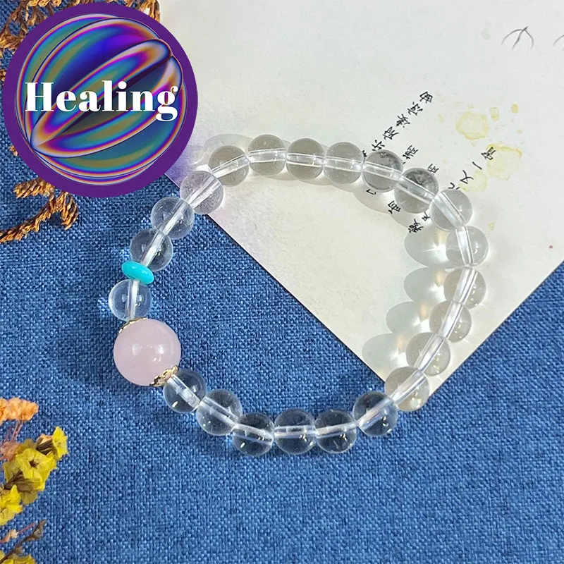 A Pure Heart - Clear Quartz Bracelet