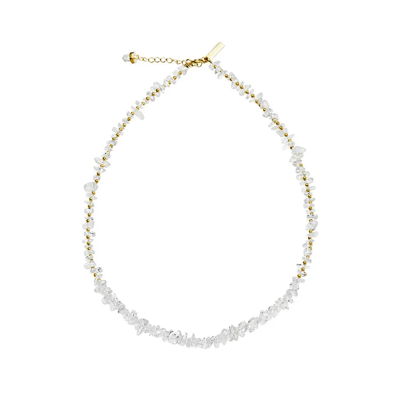 ACACIA NECKLACE | CLEAR QUARTZ