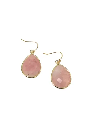 Amee Rose Quartz Earrings