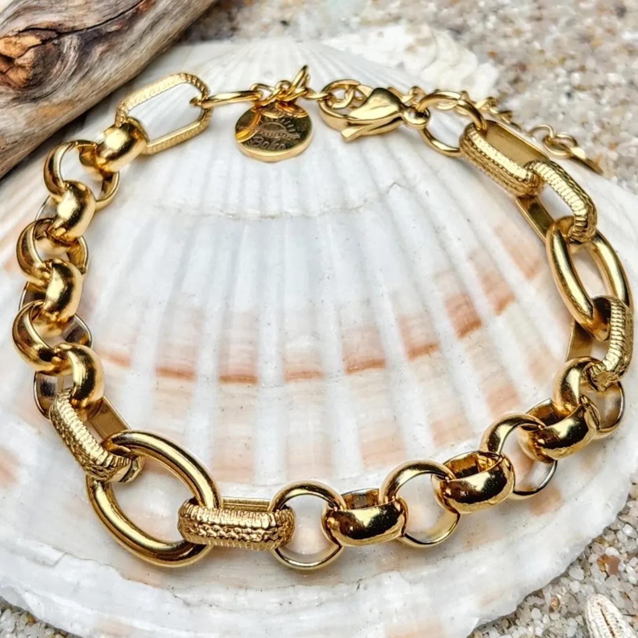 APHRODITE 18K GOLD WATERPROOF CHAIN BRACELET