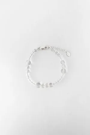 Avery Bracelet - Clear Quartz