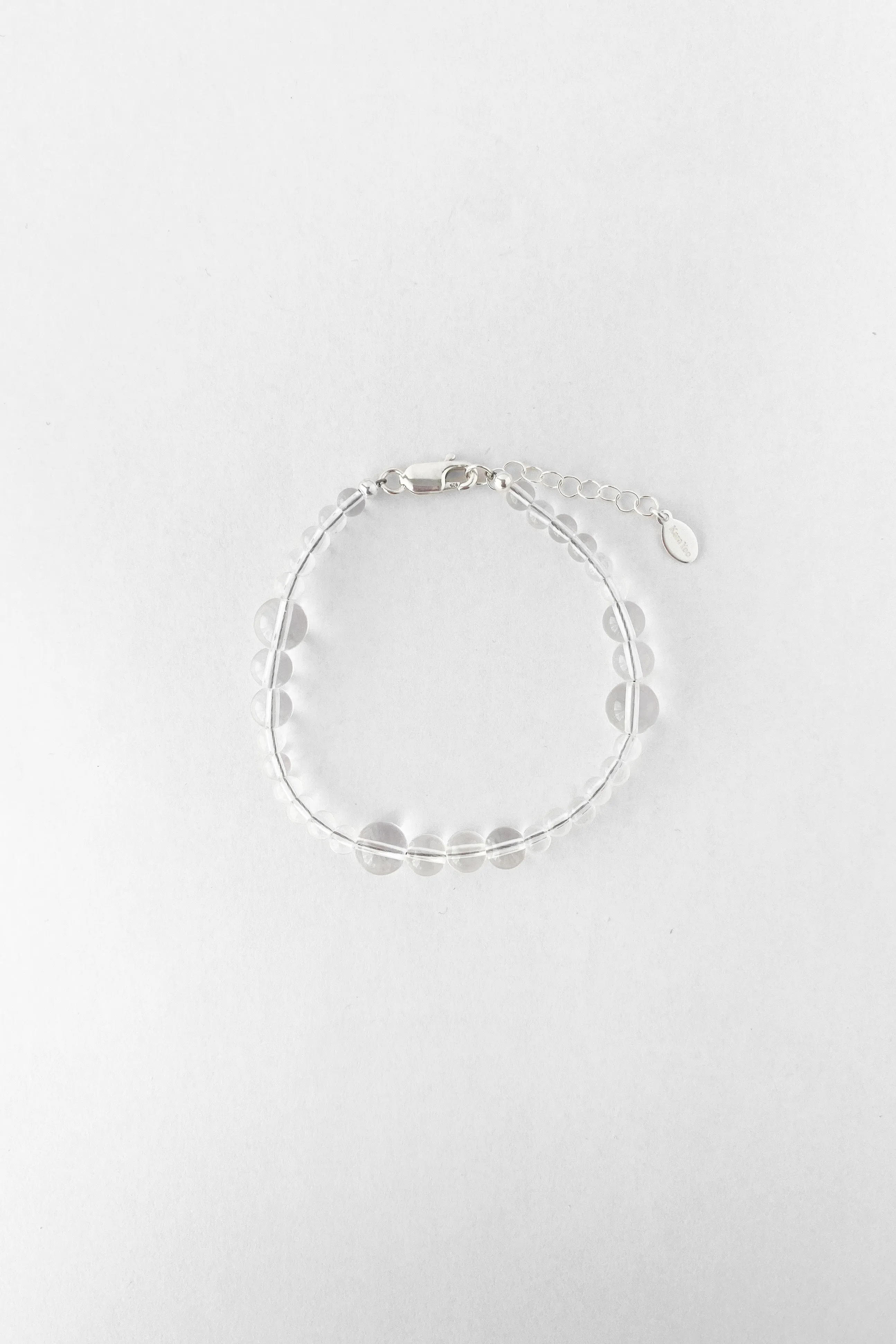 Avery Bracelet - Clear Quartz