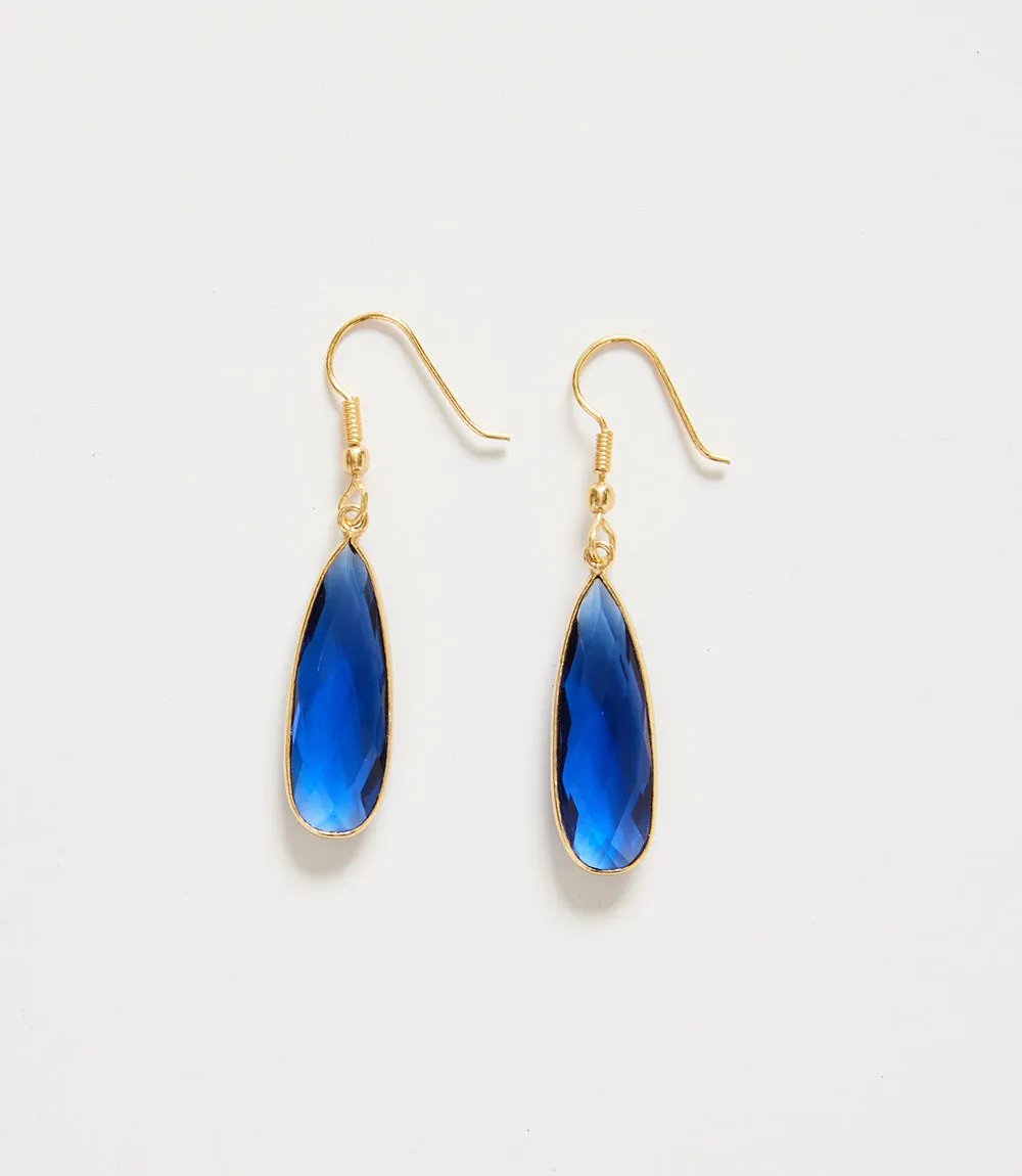 Blue Quartz Earrings