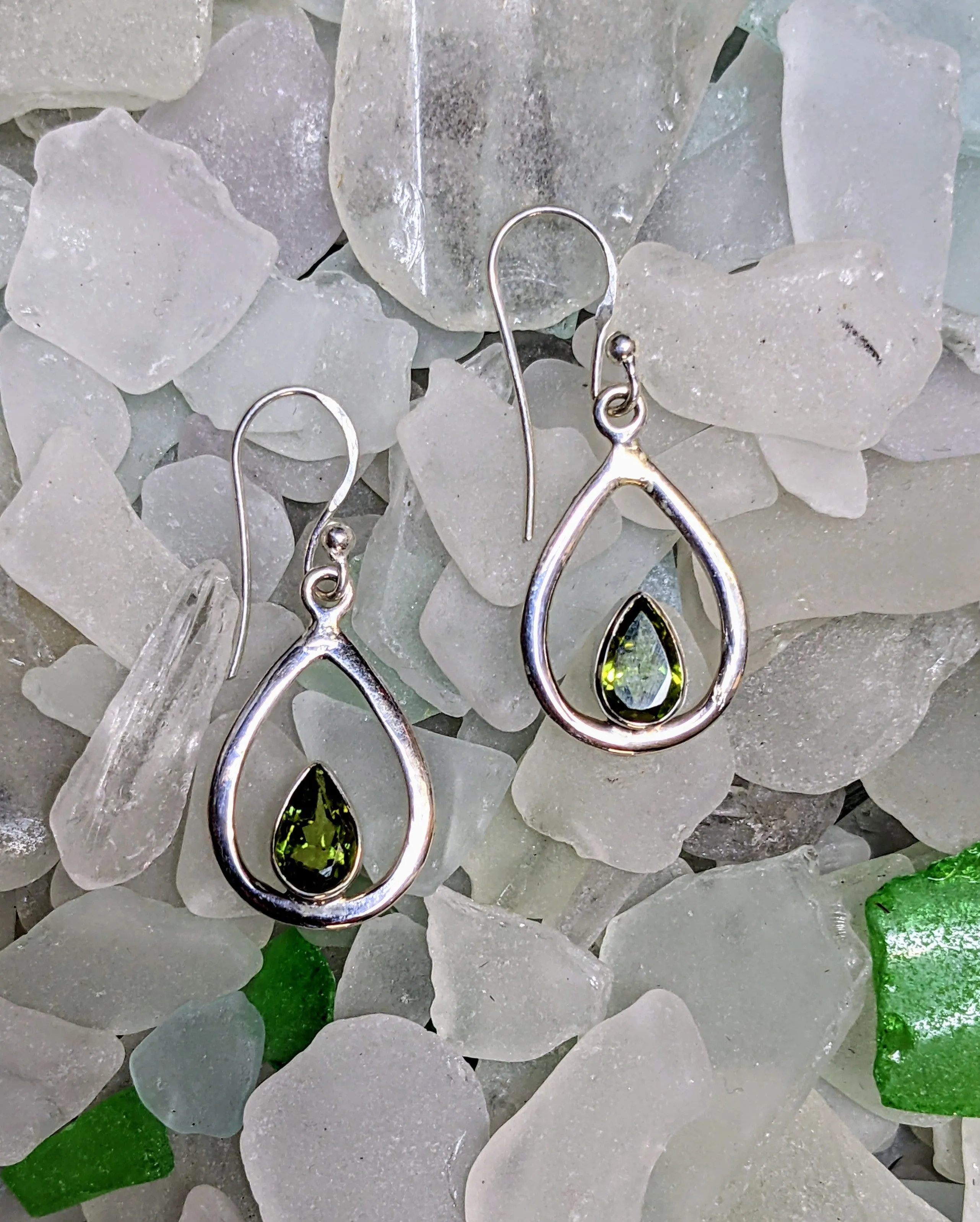 Brilliantly Luminescent Peridot Earrings