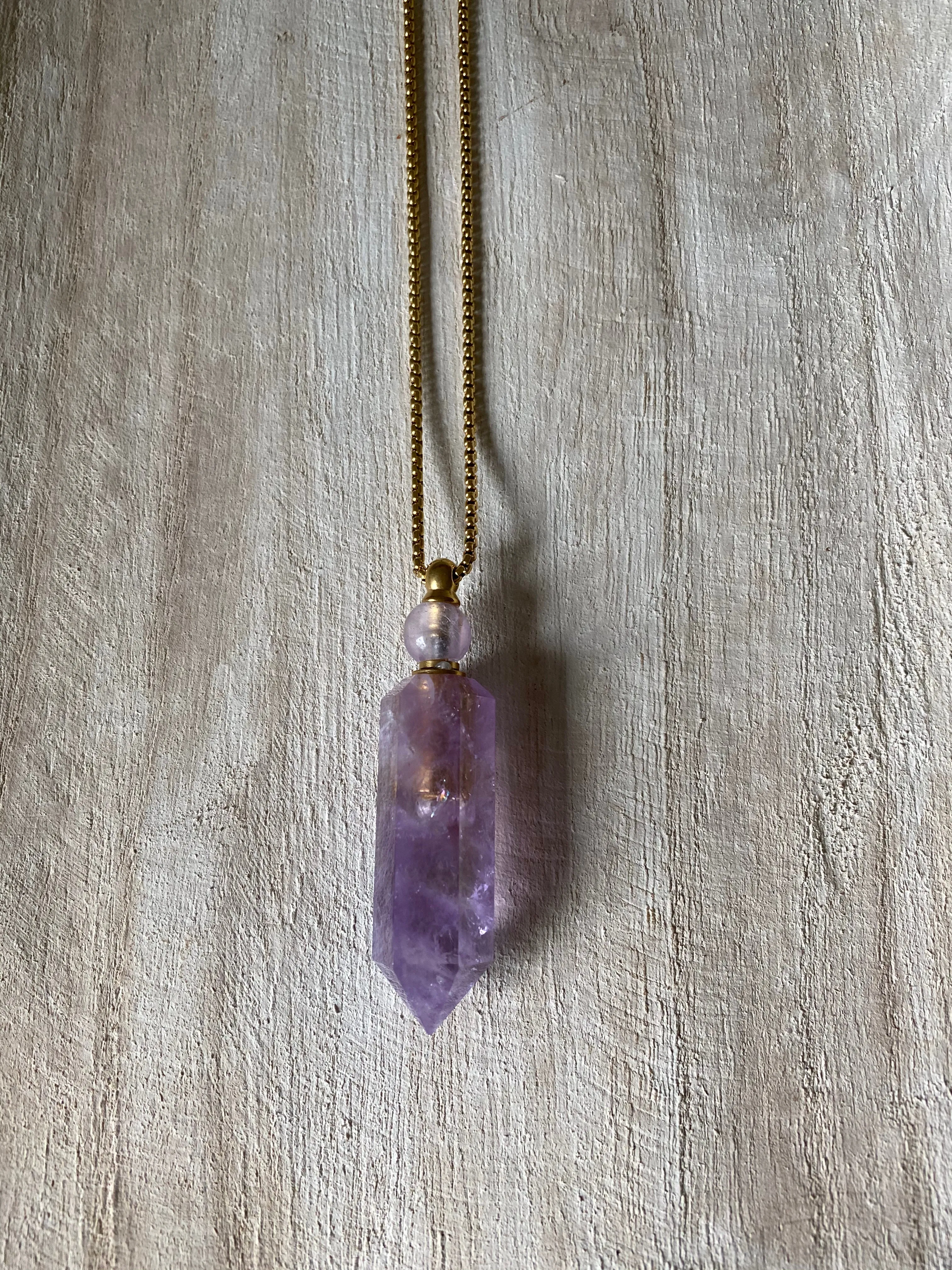 CALM - ESSENTIAL OIL VIAL NECKLACE