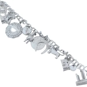 Canadian-Motif Charm Bracelet