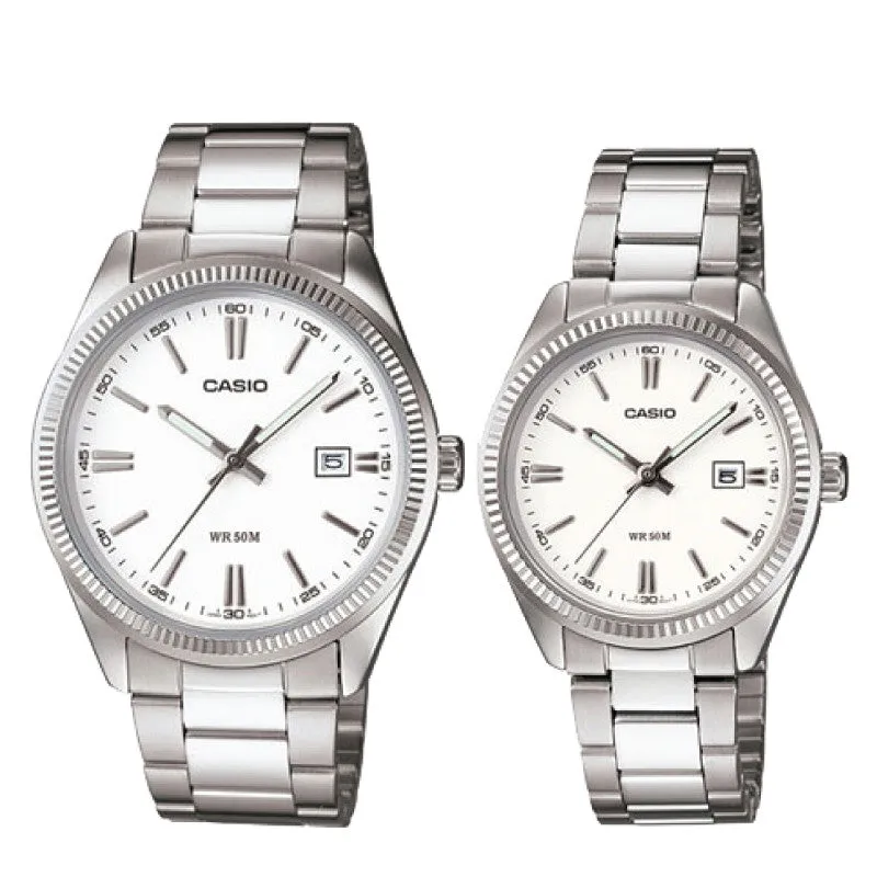 Casio Couple Watch MTP1302D-7A1 LTP1302D-7A1