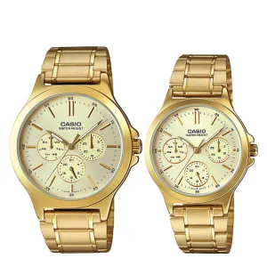 Casio Couple Watch MTPV300G-9A LTPV300G-9A