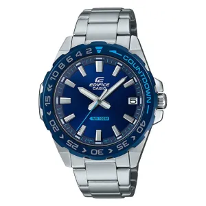 Casio Edifice Silver Stainless Steel Band Watch EFV120DB-2A EFV-120DB-2A