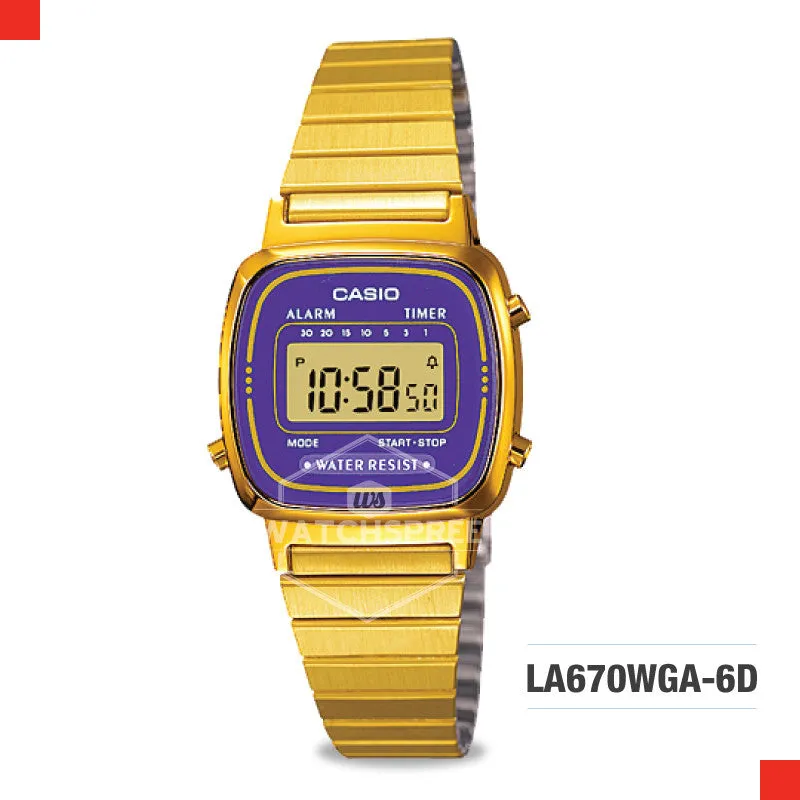 Casio Vintage Watch LA670WGA-6D