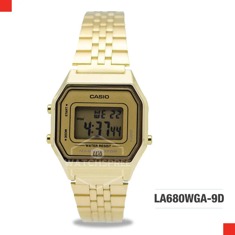 Casio Vintage Watch LA680WGA-9D