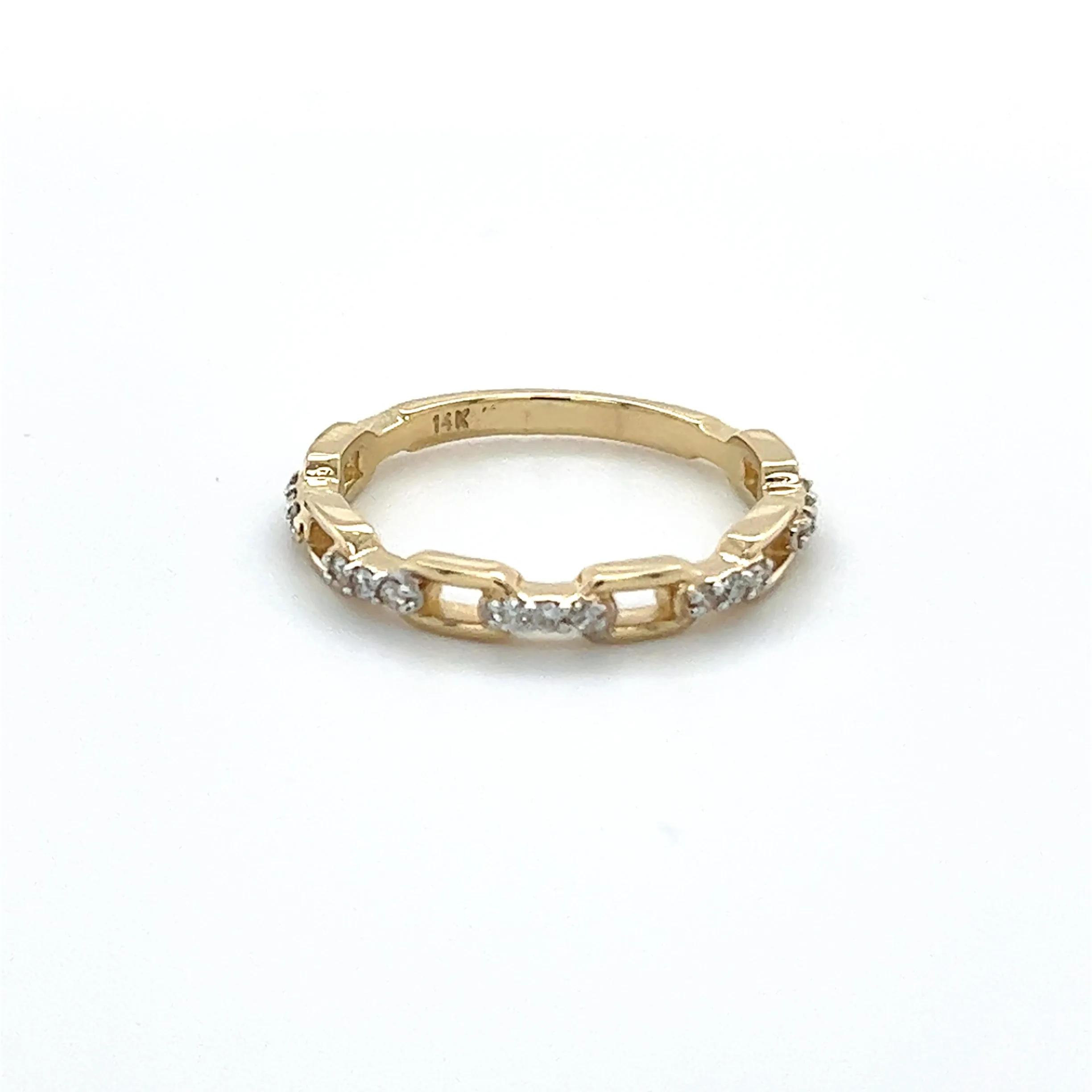 Chain Diamond Ring