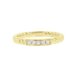 Charleston Twisted Diamond Ring