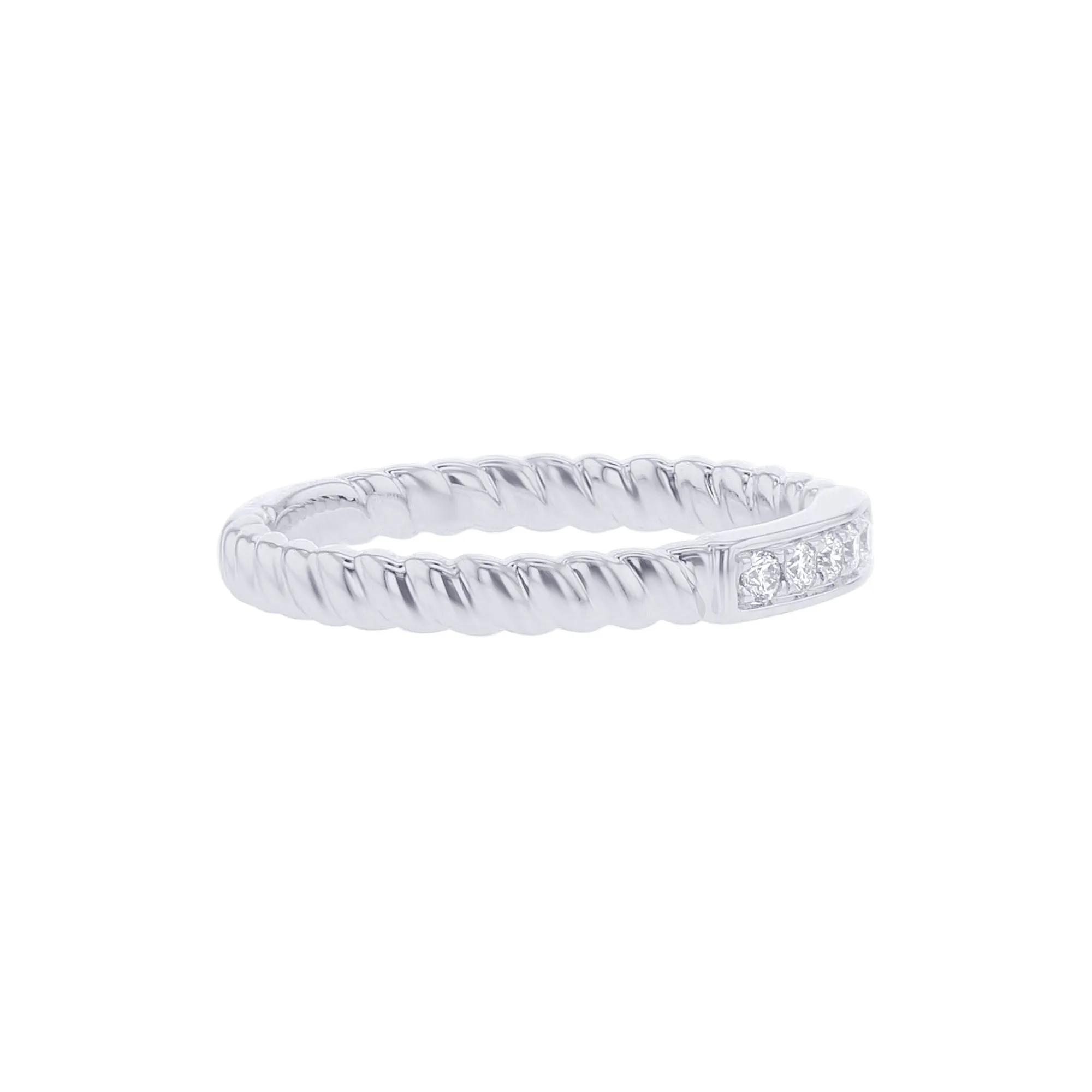 Charleston Twisted Diamond Ring