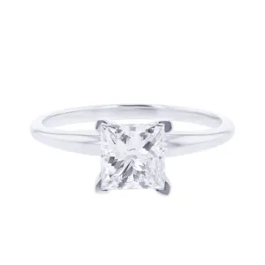 Christa Princess Ready for Love Diamond Engagement Ring 1 1/2ct