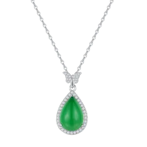 Drip Jade Necklace