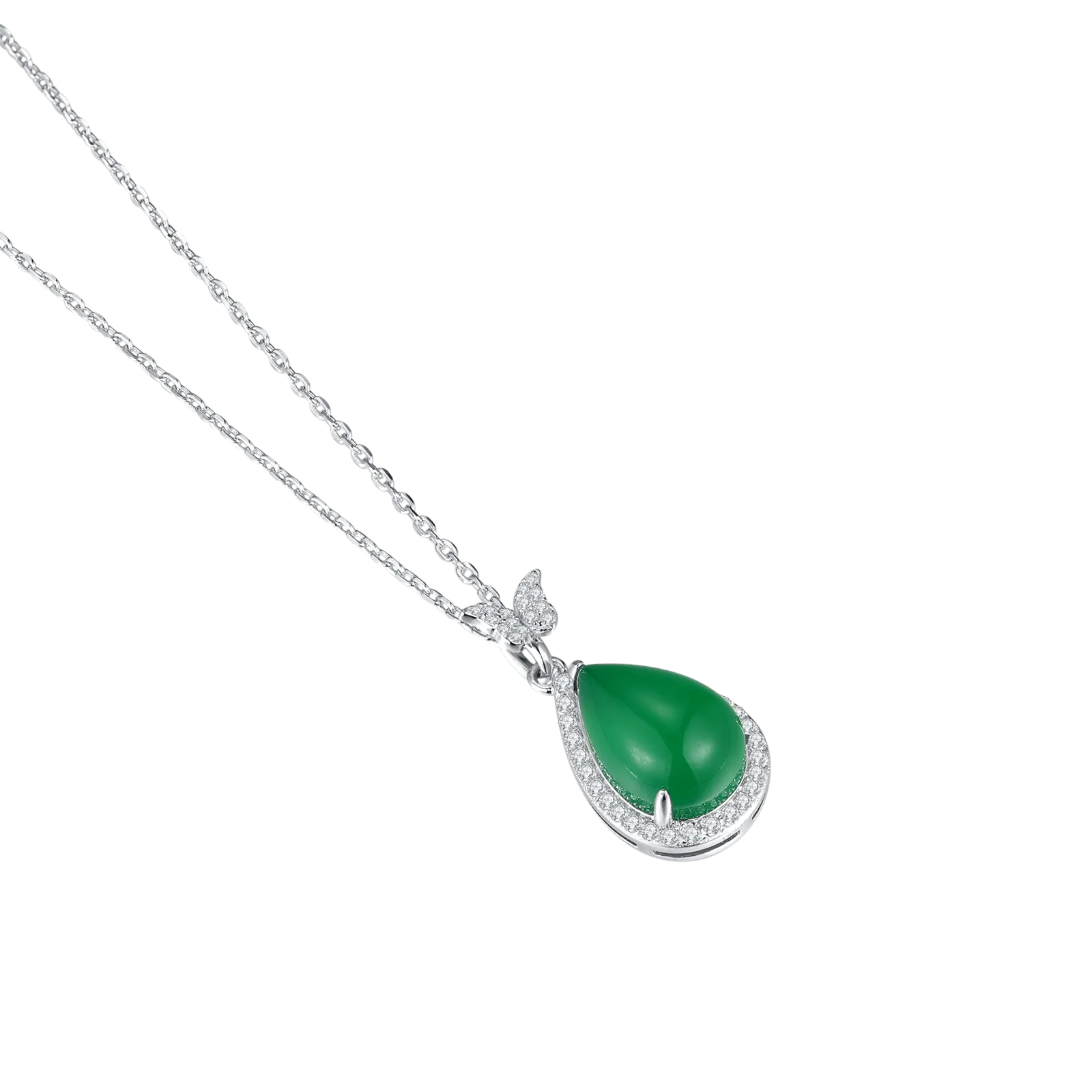 Drip Jade Necklace