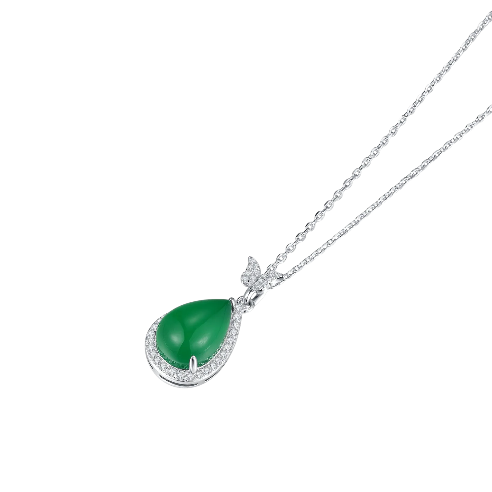 Drip Jade Necklace