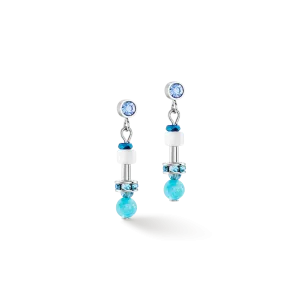 Earrings Princess Spheres Mix turquoise