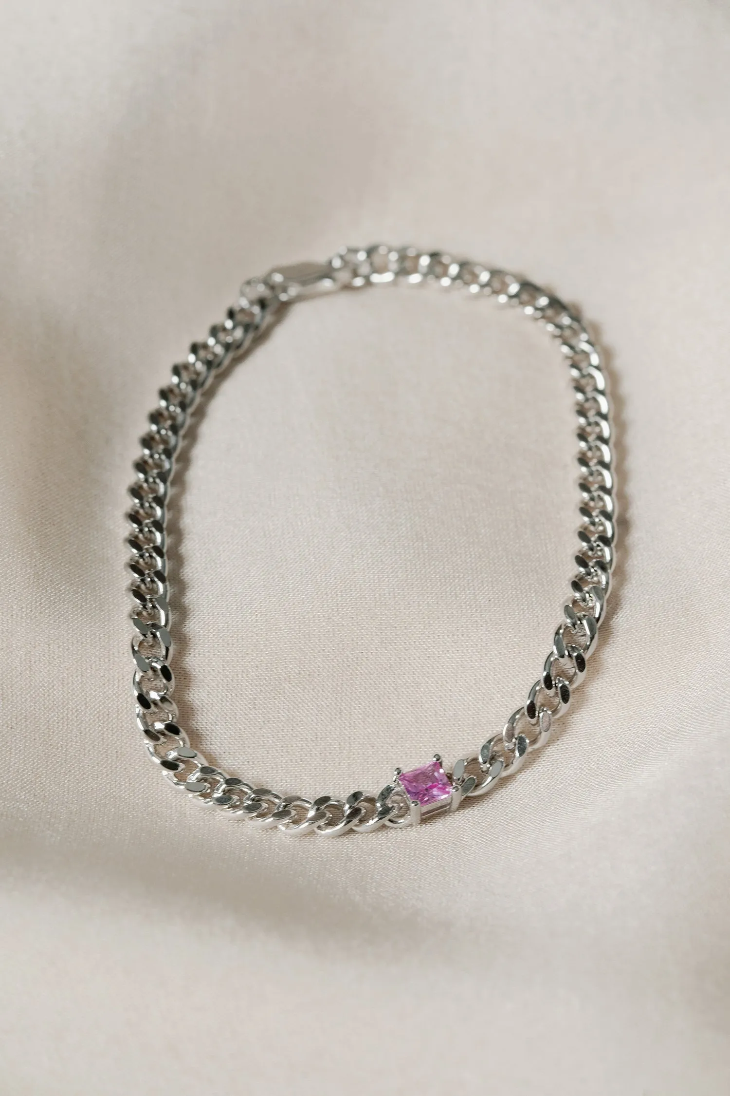 Evie Pavé Chain Bracelet