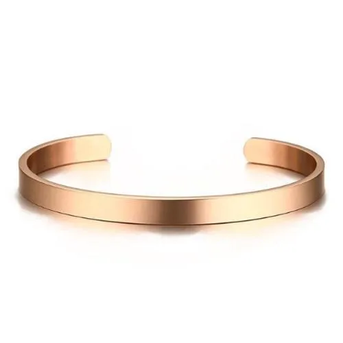 Fredrik Minimalist Metal Cuff Bracelet