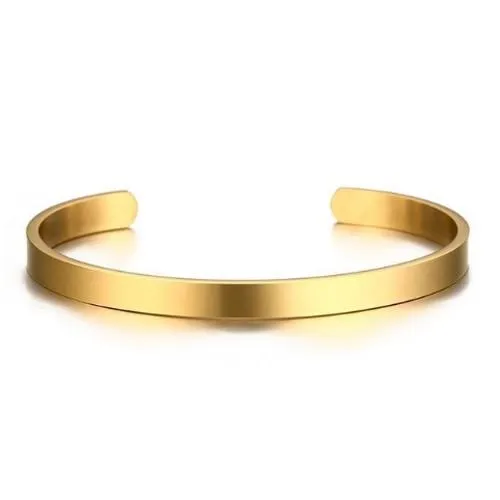 Fredrik Minimalist Metal Cuff Bracelet