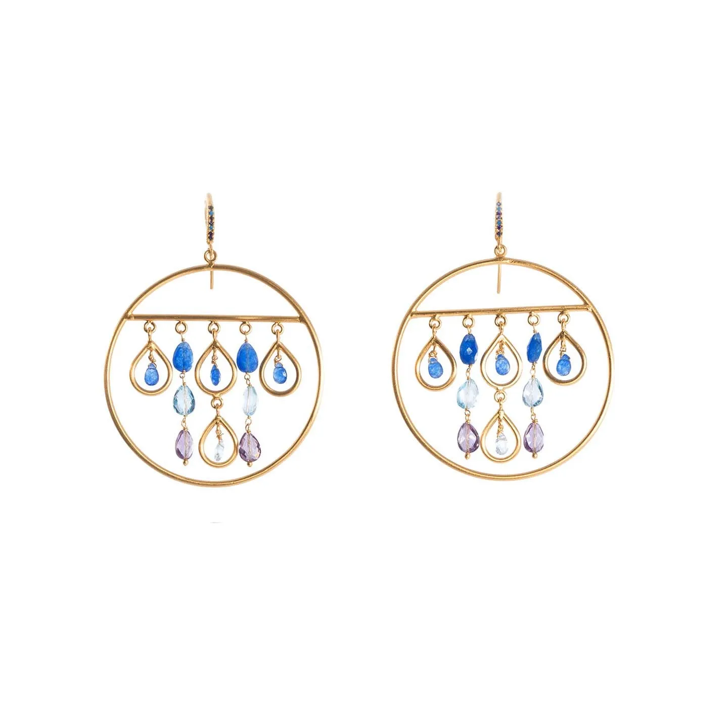 Gaia Demi Hoop Earrings