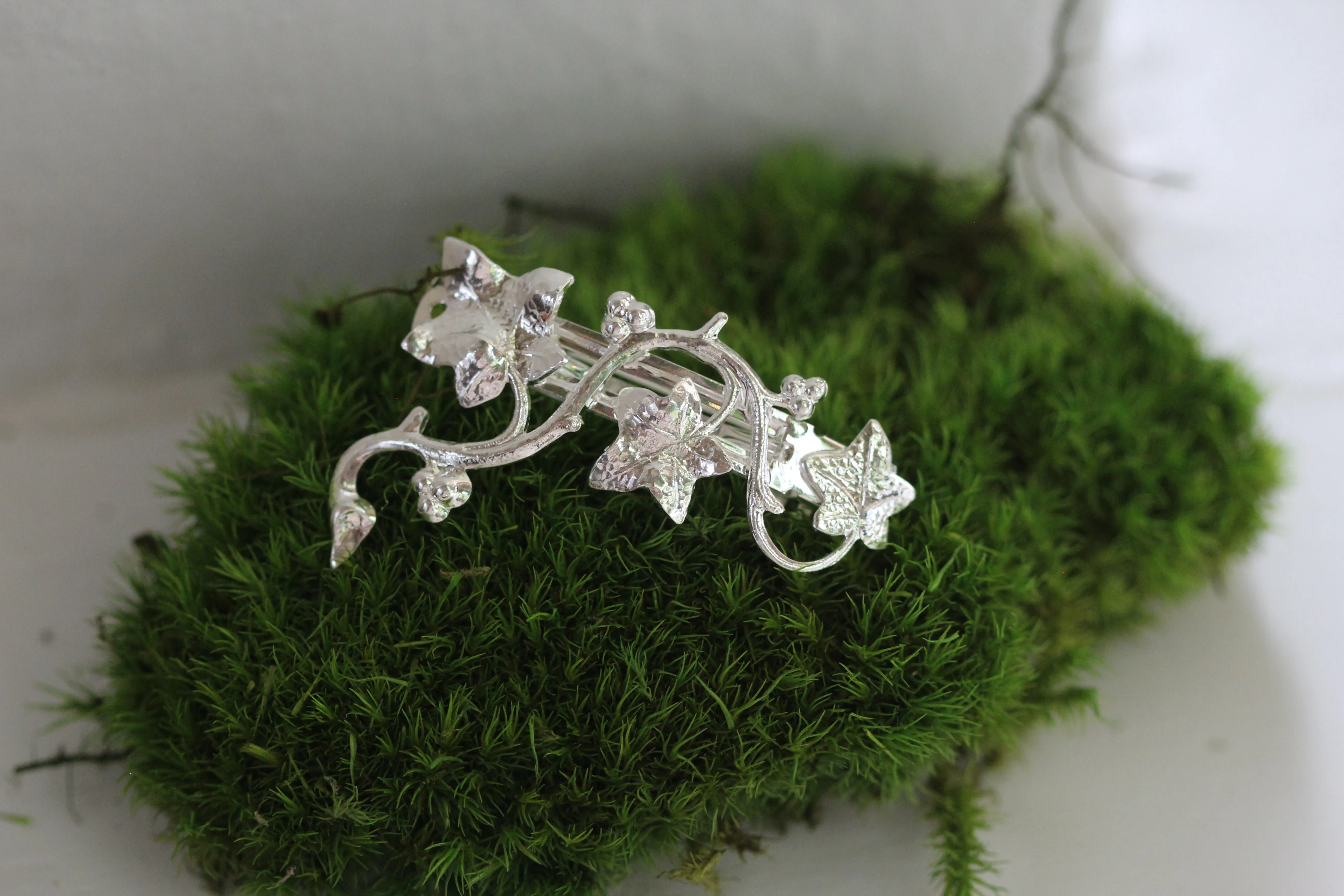 Ivy Leaves Barrette