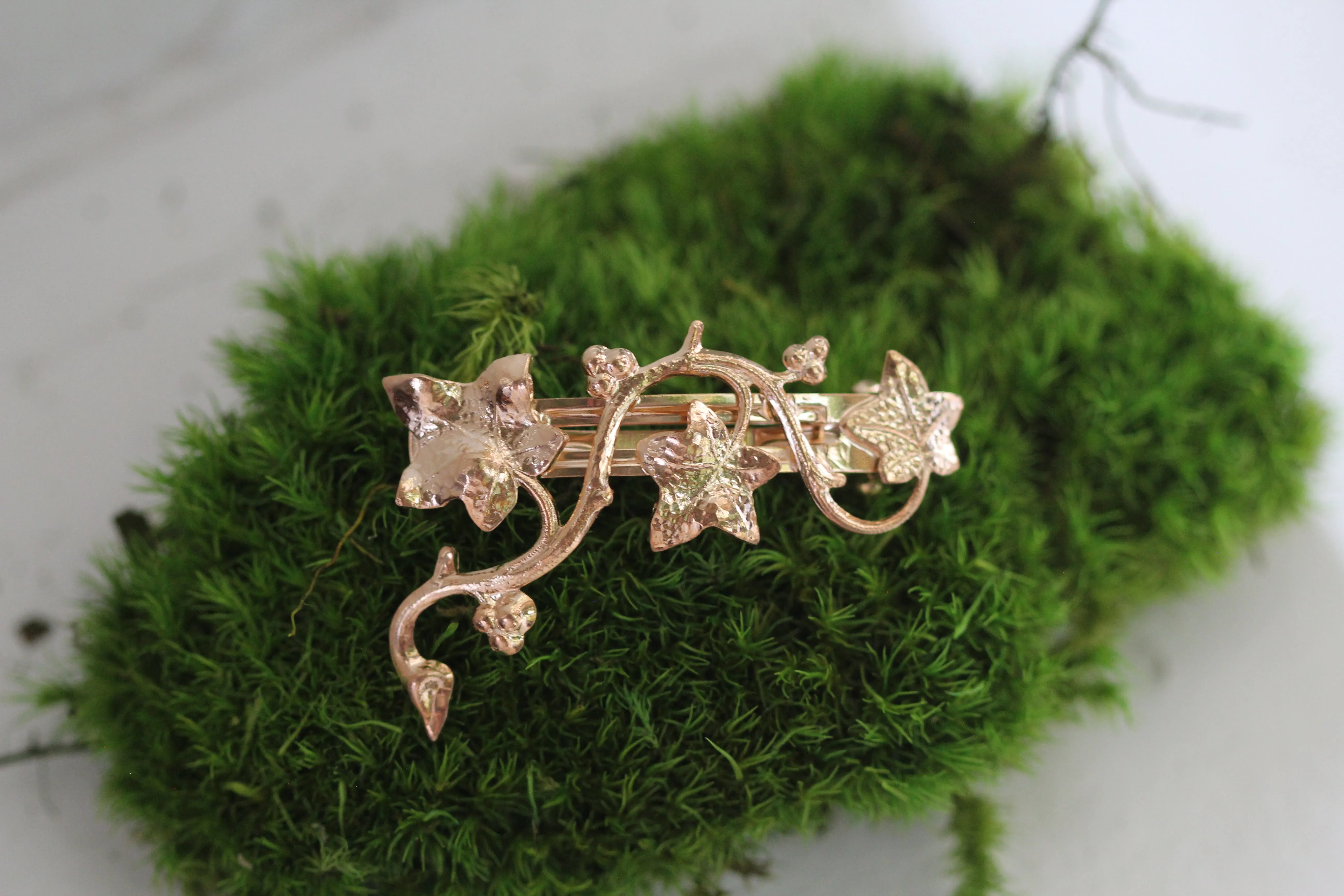 Ivy Leaves Barrette