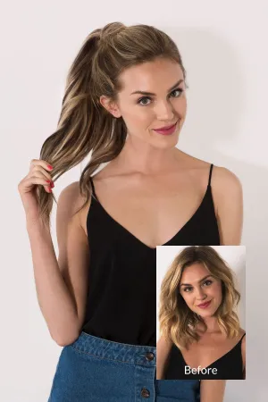 Juliet 20'' Remy Wrap-Around Ponytail Extension