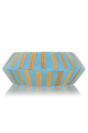 KENNETH JAY LANE Turquoise Wooden Zebra Bracelet