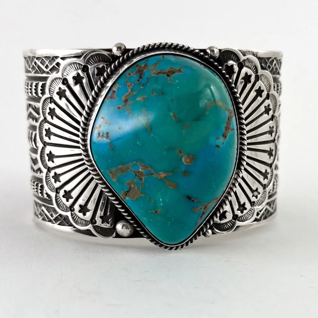 Kingman Turquoise Bracelet<br>By Sunshine Reeves