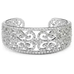 Kyra Cubic Zirconia Cuff Bridal Bracelet