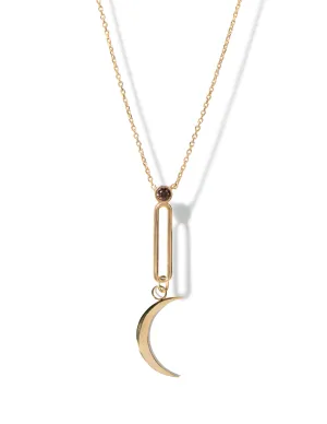 Lunar Necklace <br> Gold Vermeil