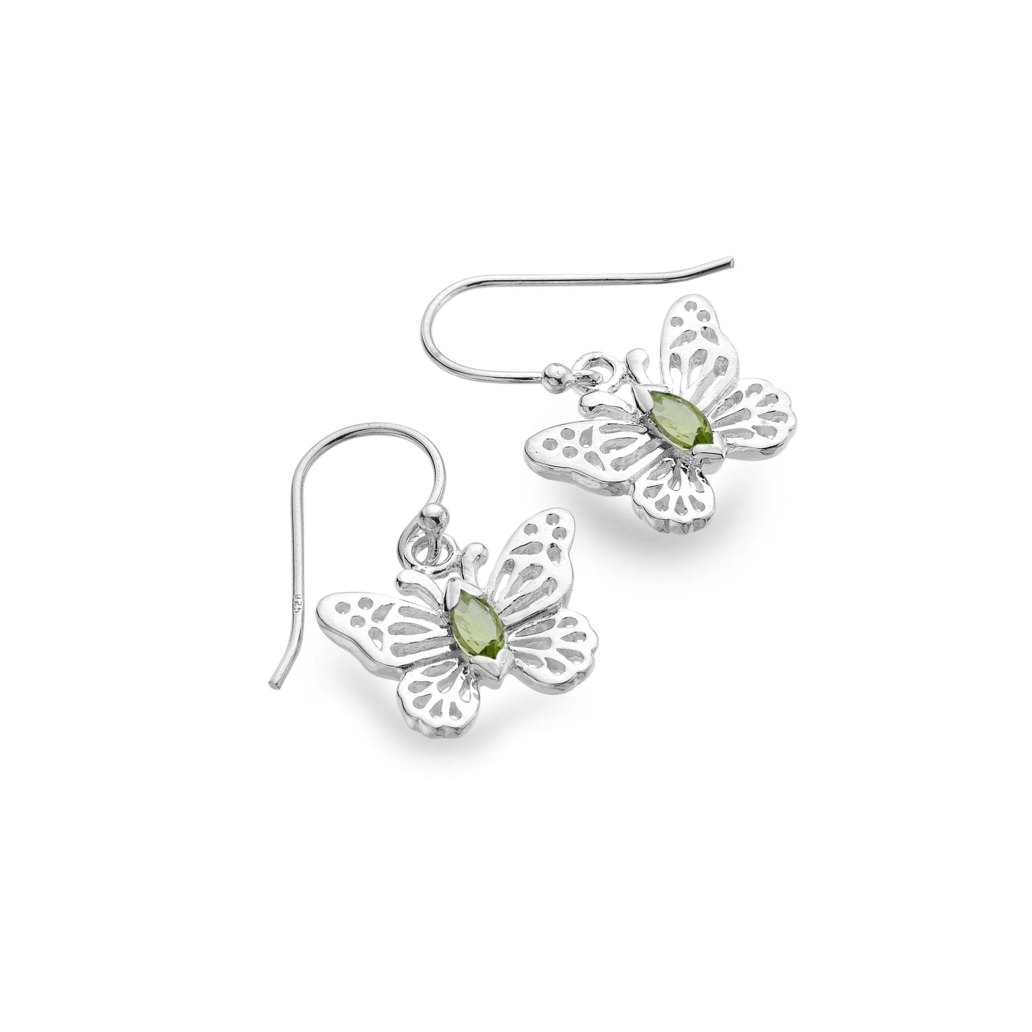 Mariposa Peridot Earrings