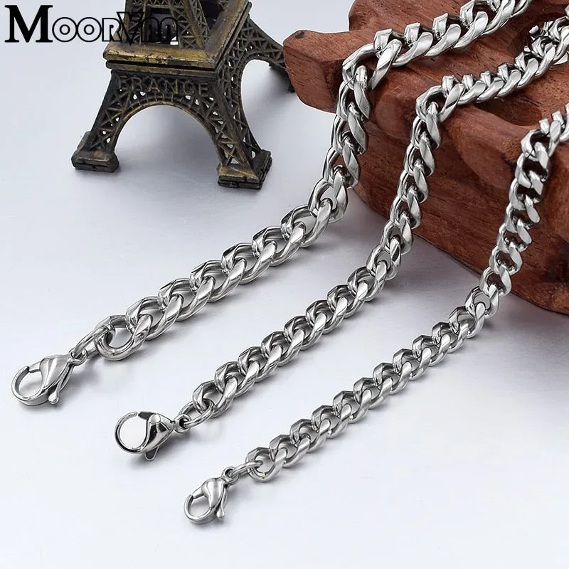 Men's Stainless Steel Chain Link Bracelets