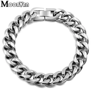 Men's Stainless Steel Chain Link Bracelets