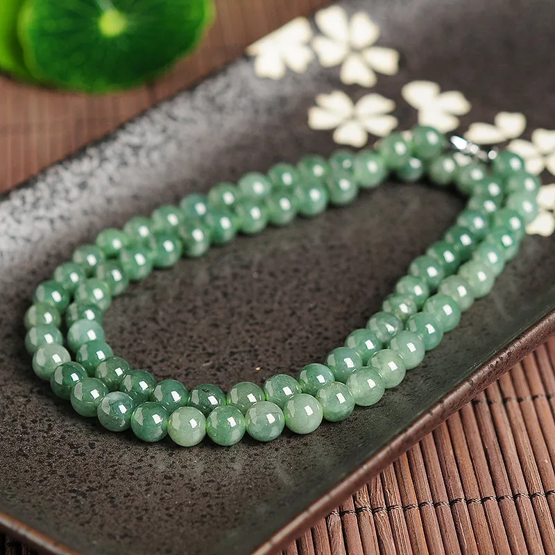 Natural Jade Necklace Jadeite Necklace WN3