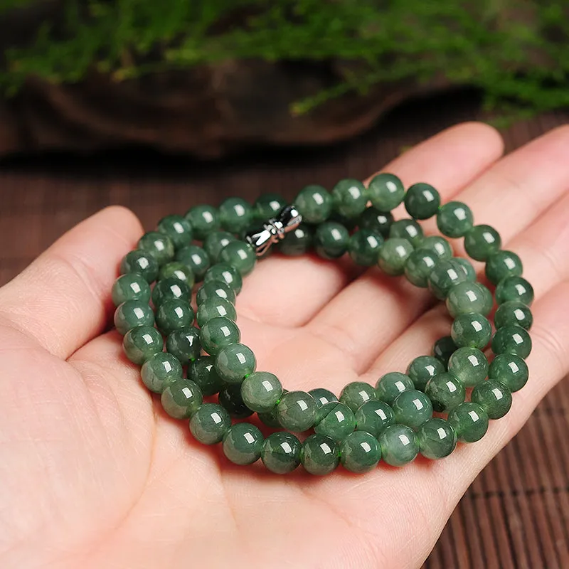 Natural Jade Necklace Jadeite Necklace WN3