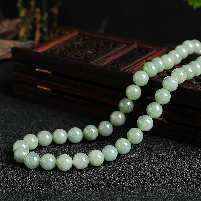 Natural Jade Necklace Jadeite Necklace WN7