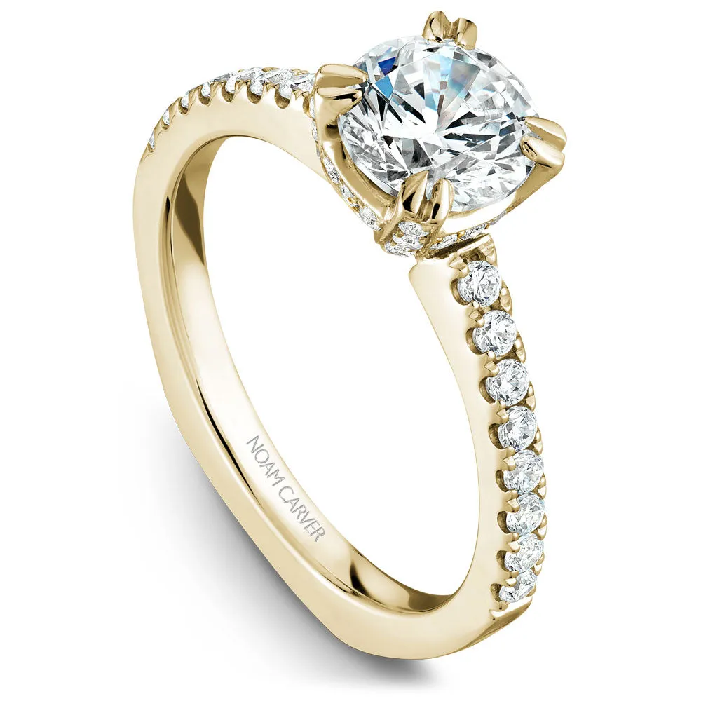 Noam Carver Engagement Ring - B009-01YM-100A