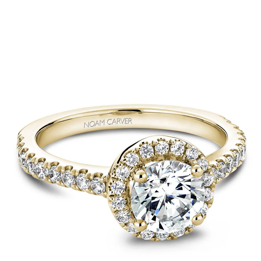 Noam Carver Engagement Ring - B029-01YM-100A